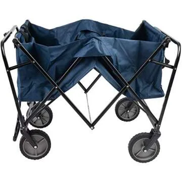 GOJOOASIS Collapsible Beach Wagon for All Outdoor Activities