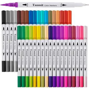 Buy Dual Brush Marker Pens for Art and Crafting