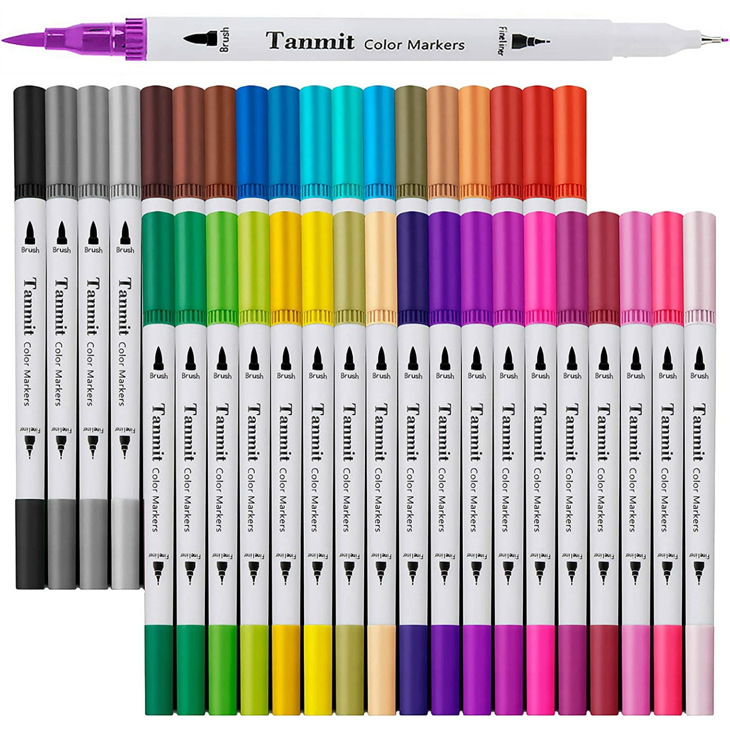Buy Dual Brush Marker Pens for Art and Crafting