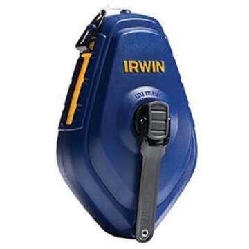 IRWIN STRAIT-LINE Chalk Line, Speedline Reel, Red, 100 ft. (1932885),2 Piece Set