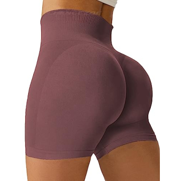 Butt Scrunch Workout Shorts Seamless High Waisted