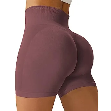 Butt Scrunch Workout Shorts Seamless High Waisted