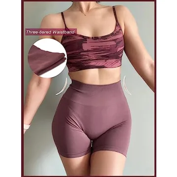 Butt Scrunch Workout Shorts Seamless High Waisted