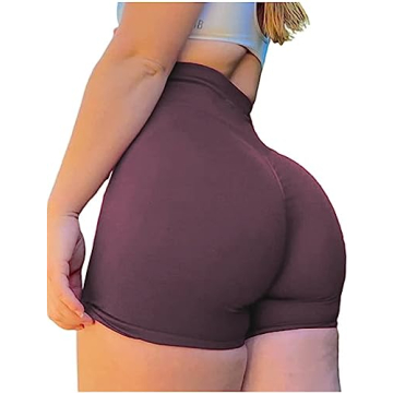 Butt Scrunch Workout Shorts Seamless High Waisted