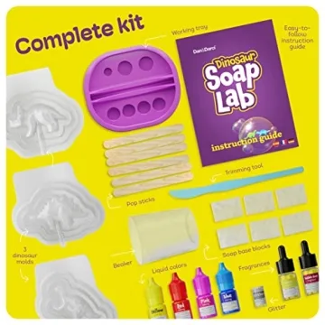 Dan&Darci Dino Soap Making Kit for Creative Kids