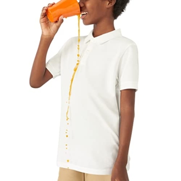 Boys & Girls Polo Shirts - Breathable and Stain Resistant School Uniforms