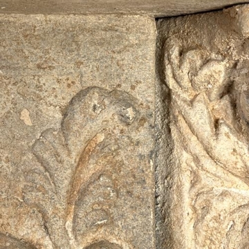 Stunning Distressed Cream Decorative Wood Fireplace Mantel