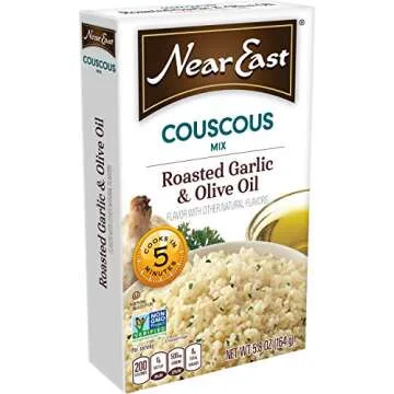 Near East Couscous Mix, Roasted Garlic & Olive Oil, 5.8 Oz, Pack of 12