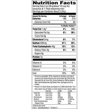 Near East Couscous Mix, Roasted Garlic & Olive Oil, 5.8 Oz, Pack of 12