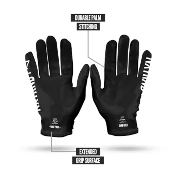 Nxtrnd G1 Youth Football Gloves Superior Grip Comfort