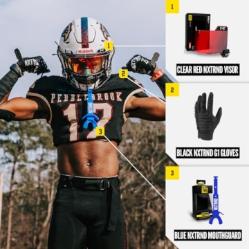 Nxtrnd G1 Youth Football Gloves Superior Grip Comfort