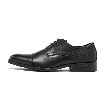 Bruno Marc Men's Vegan Leather Oxford Dress Shoes Size 10.5