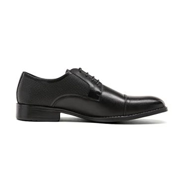 Bruno Marc Men's Vegan Leather Oxford Dress Shoes Size 10.5