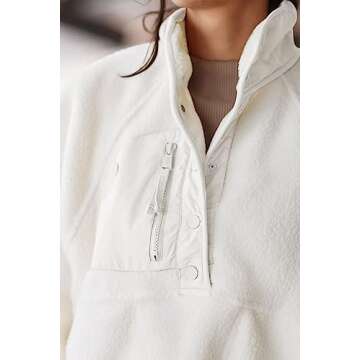 Chic Women's Oversized Faux Shearling Shacket for Winter