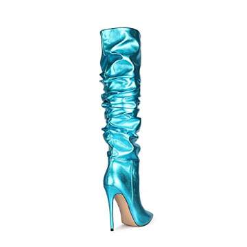 UP2STEP Slouchy Knee High Boots for Women - Fashionable & Comfortable