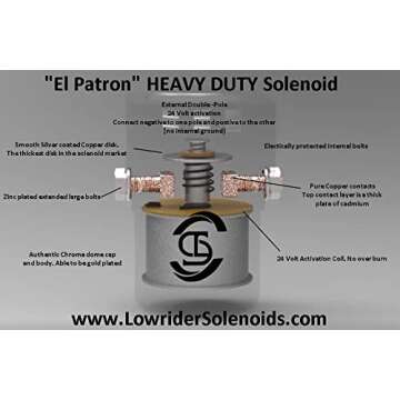El Patron Lowrider Super Heavy Duty Solenoid