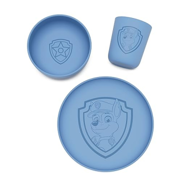 Lalo PAW Patrol Dinnerware Sets for Toddlers and Kids - Dishwasher Safe Tableware, BPA Free, Kids Di...