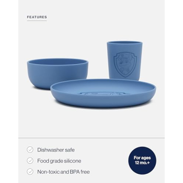 Lalo PAW Patrol Kids Dinnerware Set - Safe & Fun