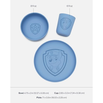 Lalo PAW Patrol Kids Dinnerware Set - Safe & Fun