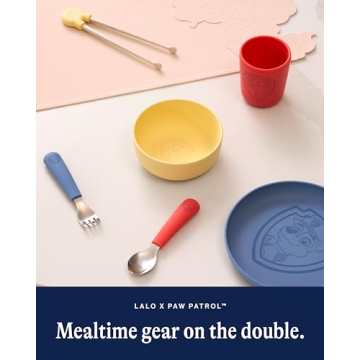 Lalo PAW Patrol Kids Dinnerware Set - Safe & Fun