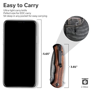 CIVIVI Mini Praxis Folding Pocket Knife for EDC