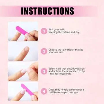 Cute Press on Nails Bow Fake Nails Medium Almond Glue on Nails Flower Heart Design Full Cover Acrylic Press on Nails Medium Length False Nails Glossy Stick on Nails for Women and Girls 24Pcs