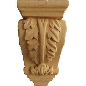 Ekena Millwork Acanthus Wood Corbels for Elegant Support
