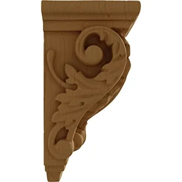 Ekena Millwork Acanthus Wood Corbels for Elegant Support