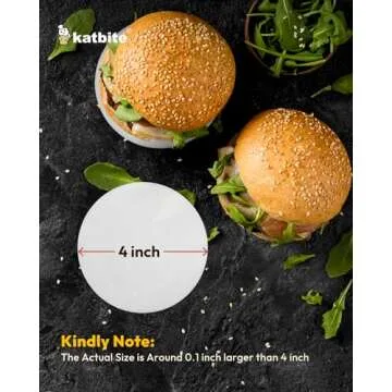 Katbite Heavy Duty Parchment Rounds for Baking and Cooking