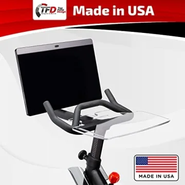 Peloton Bike+ Laptop Desk Tray Holder - Premium Acrylic Made in USA
