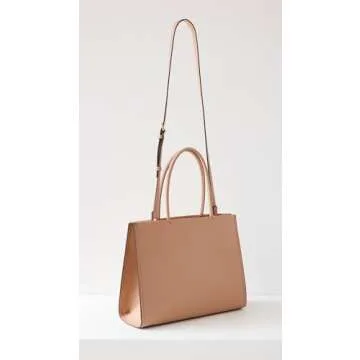 Tory Burch Women's Small Ella Bio Tote, Light Sand, Tan, One Size