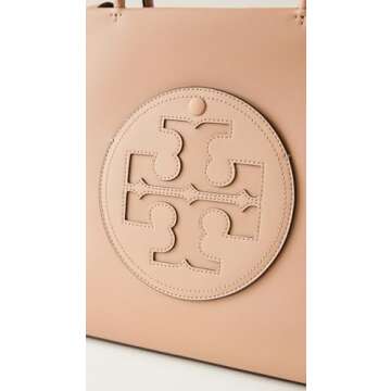 Tory Burch Women's Small Ella Bio Tote, Light Sand, Tan, One Size