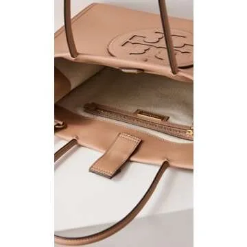 Tory Burch Women's Small Ella Bio Tote, Light Sand, Tan, One Size