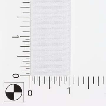 Dritz 3-Pack 1" White, 5 yd (15 Yards Total) Non-Roll Sewing Elastic, 3 Pack