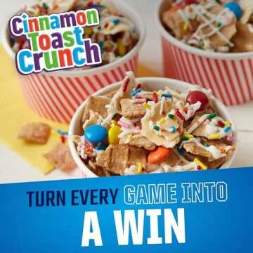 Cinnamon Toast Crunch Breakfast Cereal Cup, Single Serve Cereal, 2 oz (Pack of 12)