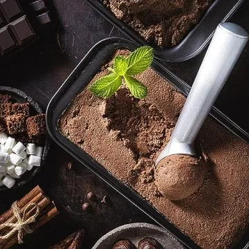 Ice Cream Scoop, 7" Nonstick Durable Scooper for Desserts