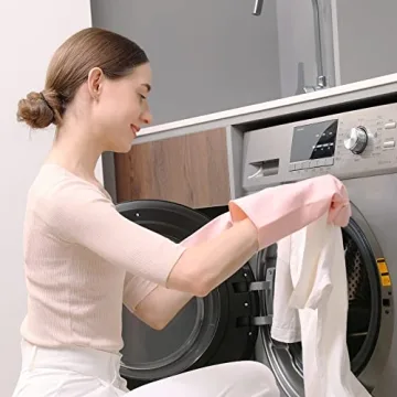 Cool Job Rubber Cleaning Gloves for Safe Dishwashing