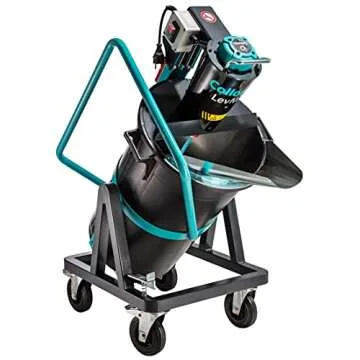COLLOMIX Portable Mixer - 15 Gallon Capacity Leveling Compound Mixing Unit with VLX Turbomixing Padd...