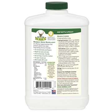 Concentrated Deer Repellent - Bobbex | Deer, Elk, and Moose Deterrent Concentrate (32 oz.) B550100
