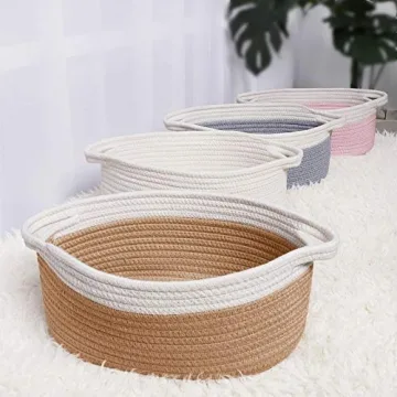 Shop ABenkle Small Woven Basket - Cute Storage Solution