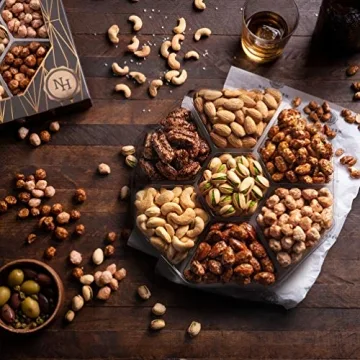 Gourmet Nuts Gift Basket - Perfect for Any Occasion