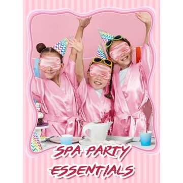 Sintuff 24 Pcs Spa Party Supplies for Girls