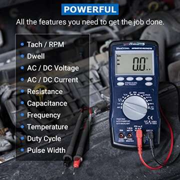 BlueDriver Automotive Multimeter (Auto Ranging)