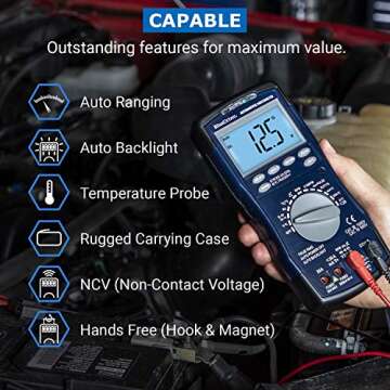 BlueDriver Automotive Multimeter (Auto Ranging)