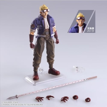 Final Fantasy VII CID Highwind Action Figure Collectible