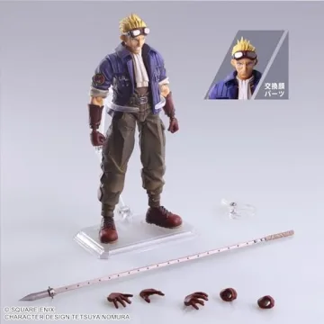 Final Fantasy VII CID Highwind Action Figure Collectible