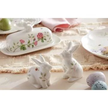 Lenox 893456 Butterfly Meadow Bunny Salt & Pepper