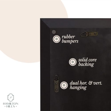 Elegant Hamilton Hills Beveled Wall Mirror for Any Room