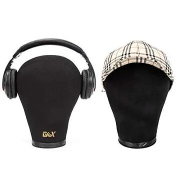 GEX Canvas Cork Wig Block for Easy Wig Styling