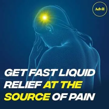 Advil Liqui-Gels Pain Reliever and Fever Reducer, Pain Medicine for Adults with Ibuprofen 200mg for Headache, Backache, Menstrual Pain and Joint Pain Relief - 50x2 Liquid Filled Capsules